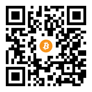 bitcoin:14t2nigLYoP43VgTx2Mf6UfwuKhzgDXoxC black Bitcoin QR code