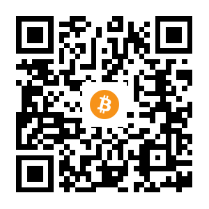 bitcoin:14tkFpR5g8T8aBiRwo5UCLCZj34vK24Ywg black Bitcoin QR code