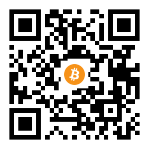 bitcoin:14uY7FStGo1ksnv6HH9W7mUJQvAwnWqJBn black Bitcoin QR code