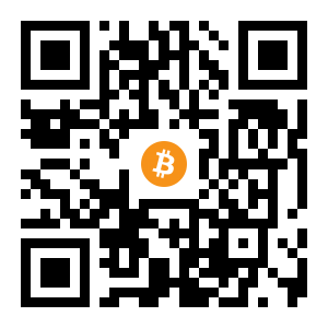 bitcoin:14vVGRvjuXdBe3dmuHikzLX3TUrjrj52qN black Bitcoin QR code