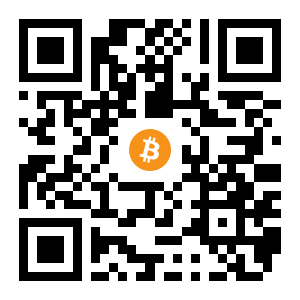 bitcoin:14vnRW96DmoMnUFuLRotwz3nymUfM6Tc7X black Bitcoin QR code