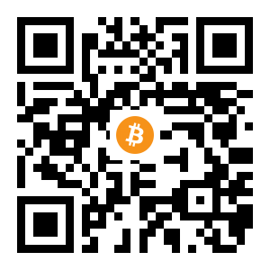 bitcoin:14xzcqG8GYBZpcjPx4J559k1zjEG431XTW black Bitcoin QR code
