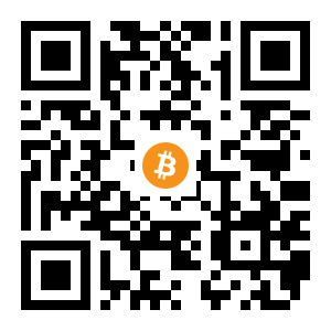 bitcoin:14ycpJ1RDq56bcgEYE2Uub7oCuUKQamLvo black Bitcoin QR code