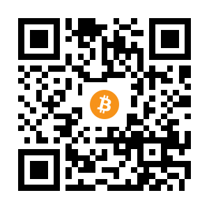 bitcoin:14zChnbRoRXt9e4fZkpehZmkjxZxbF3NCA black Bitcoin QR code