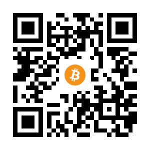 bitcoin:14zCuSQS57b5mnYnQhWn7rEvrL5GP2yZ9R black Bitcoin QR code