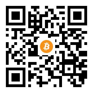 bitcoin:14zcz8w5njnJqxPHWkgXJtPiETfuSaec3s black Bitcoin QR code