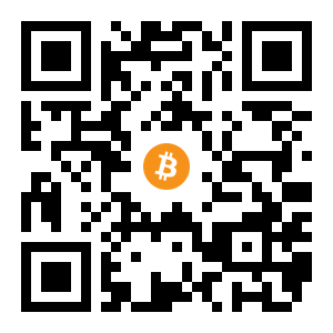 bitcoin:14zjQbGHAxm4A3XPN6qzBLz4KvQ6NhM49h black Bitcoin QR code