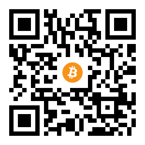 bitcoin:1524NCDCwRsUoioTfZZT9nDkwQYgSYTJJY black Bitcoin QR code