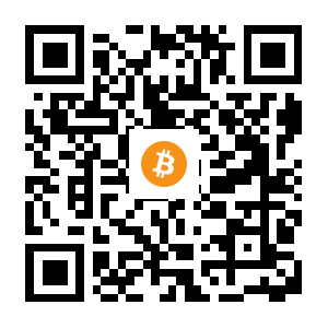 bitcoin:1528KXAuzVknZN3nSP7WSTQCTksEVqSEQ9 black Bitcoin QR code