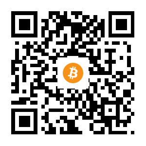 bitcoin:152HWGkeuSYSBkjvxis7VoNGYvLP4UvY8e black Bitcoin QR code