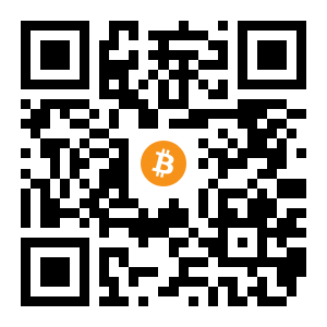 bitcoin:152Wm9dBXmMdfvSgK1hY3iy43m7sgsJb1x black Bitcoin QR code