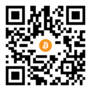 bitcoin:152zWxoDLSqsoAUx7vVAQUVrBkzwTghZa7 black Bitcoin QR code