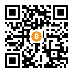 bitcoin:153yVCsk64Mc2oCifaskGqBadogo4oFAPW black Bitcoin QR code