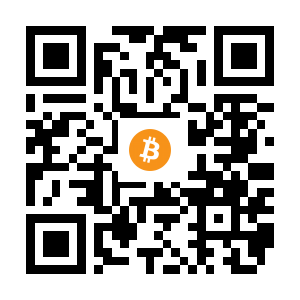 bitcoin:154A27hDkNtzaBjX7wVgVzg4ccjqzQFgbj black Bitcoin QR code
