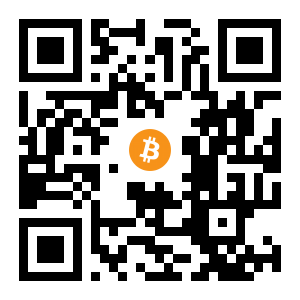bitcoin:154Tys9GEtjNSkdJwKFrsQzg54hh4AGqTX black Bitcoin QR code