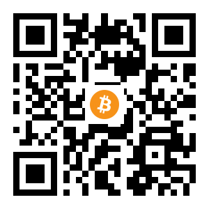 bitcoin:156JEoMtQWyRCJ3pVnhEcywjRRzd1V18vu black Bitcoin QR code
