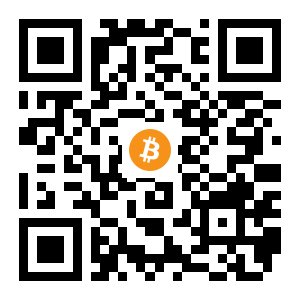bitcoin:156rxfcvwy5QGFNBy4qisyQCiYFJuXDEzM black Bitcoin QR code