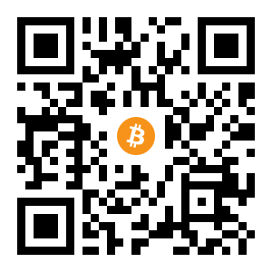 bitcoin:15886uH2MHTuLwZL5F2KZ7BJEJtHsrCxJb black Bitcoin QR code