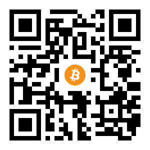 bitcoin:1588XayGE7ARZgMsK8nsYaVksT3qsYNY5P black Bitcoin QR code