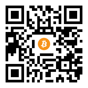 bitcoin:159ok3WPxvYtysVEzYW75sY3V77oKBwyVS black Bitcoin QR code
