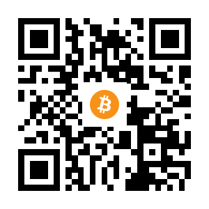 bitcoin:15ASsJkYxiNdtRsqdeUjXjPxQiHrfdnCJ8 black Bitcoin QR code