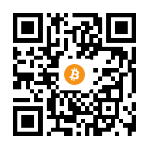 bitcoin:15AdM31P63tXG6LYdXVAToAKwUqRnBzu7G black Bitcoin QR code