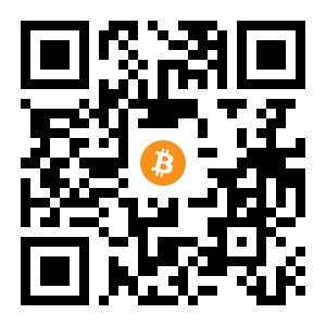 bitcoin:15Ar6M193Y28QgB3xoyVDaSCdR1T4UnQUu black Bitcoin QR code