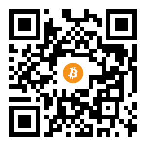 bitcoin:15BovPa2aEnjMwz2esVYXDCUNCY6Zc9mFC black Bitcoin QR code