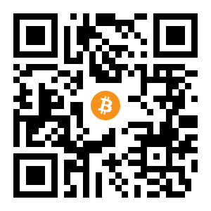 bitcoin:15CA9tBfSVa5XHrweMgFWndHKK5LMP1MNi black Bitcoin QR code