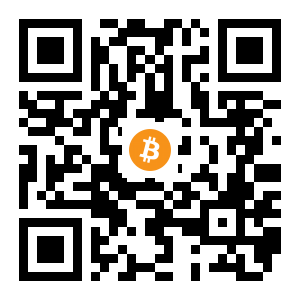 bitcoin:15CER9Z7YFTyGYNHUYBEui4x8J7PD38HjM black Bitcoin QR code