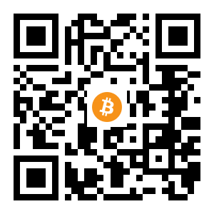 bitcoin:15DEMa7gUTSsGzTLLYV9j6GyVuZeeBPTHg black Bitcoin QR code