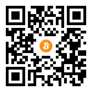 bitcoin:15Exz1BAVan4Eweagy1rcPJnfyc6KJ4GvL black Bitcoin QR code