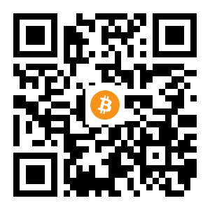 bitcoin:15F2wi19ENHioriVV1osfuEejF5YcUSUv1 black Bitcoin QR code