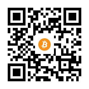 bitcoin:15H1gKxa3B5Wz2aW3gp3s96cXDjNLWLneE black Bitcoin QR code