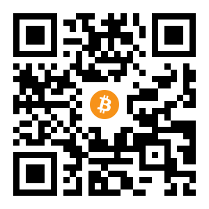 bitcoin:15HiQkbvQMoAzXyKdQbuCKTGDxTswYBUf5 black Bitcoin QR code
