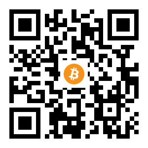 bitcoin:15J8ne6KpMveniUwk7G32nEYUKs8MGwNJa black Bitcoin QR code