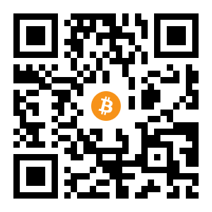 bitcoin:15JehmRzy6Rb6YyCaXLeTfLVPA5roZxgvW black Bitcoin QR code