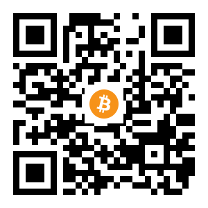 bitcoin:15KNooRo2Y8hgzX1pCjdWaSmhNbLhm9MLZ black Bitcoin QR code