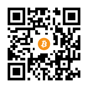 bitcoin:15LY83YhJ1TS4TYKr9mMtYUKzvSGAZ5mhL black Bitcoin QR code