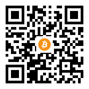 bitcoin:15N3kLSYJ8byZbWeivoTEcaXUwAH1ohXmw black Bitcoin QR code