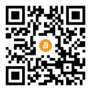 bitcoin:15Nvt9QN7wFhWnEz9eDNFdzT96CqfR3McX black Bitcoin QR code