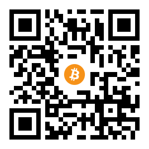 bitcoin:15QKXDsMhvtV59baGFns9zPiRjhhMoCKYM black Bitcoin QR code