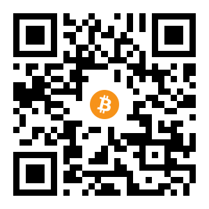 bitcoin:15QTjqq7VbkJpFGpWkeZtyxjfavFfQERK3 black Bitcoin QR code