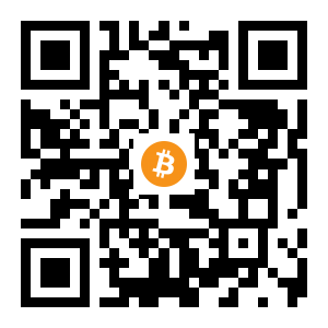 bitcoin:15RBEAg6MGKhPsZdr6CeVtuD22FkveeG8n black Bitcoin QR code