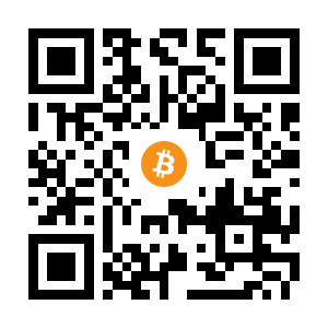 bitcoin:15RHqysgKSqopQgPMa4sYCvg4wbEWVw61T black Bitcoin QR code