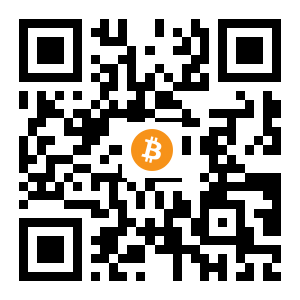 bitcoin:15RnhqDcjqxN2xSZKaPJwdeqZQEW3LGXGw black Bitcoin QR code