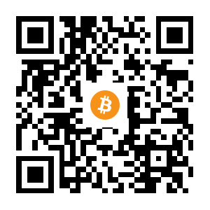 bitcoin:15SGgzQDVdaZZWyMYNcU4Wze5HTuhF5Njo black Bitcoin QR code