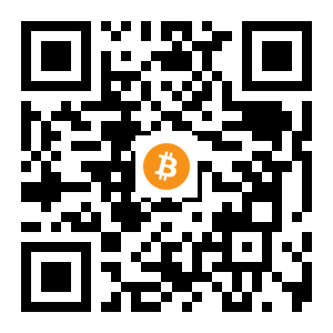 bitcoin:15Sj4RcqP3bLs9HBubLcnrEsGMwsaGbdqW black Bitcoin QR code