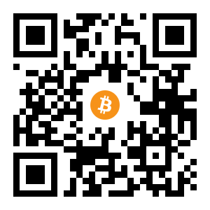 bitcoin:15THniEG84A9u835d5baX4sK2s4fTixZEN black Bitcoin QR code