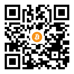 bitcoin:15TeRHHhoGxqpKTxJ16HEnjyoqb2fd6d9x black Bitcoin QR code